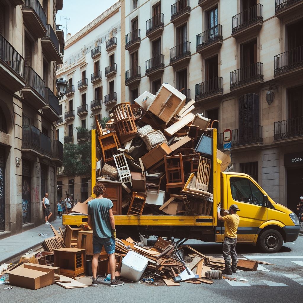 Servicios de vaciado de pisos en Sant Feliu de Llobregat 08980